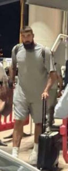 Η άφιξη του Γιόνας Βαλαντσιούνας στην Αθήνα