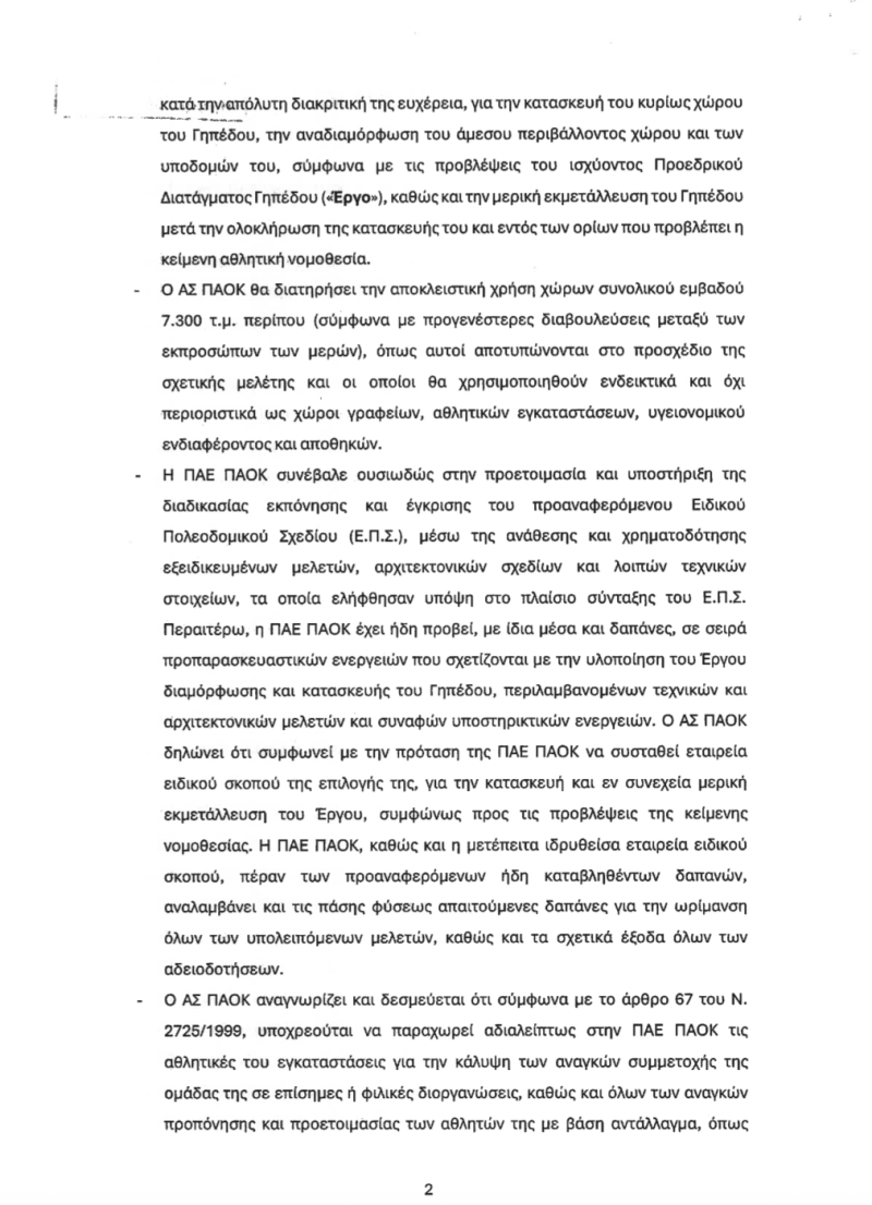Στον… αέρα η πρόταση του Σαββίδη στον Ερασιτέχνη για τη νέα Τούμπα (ΦΩΤΟ)