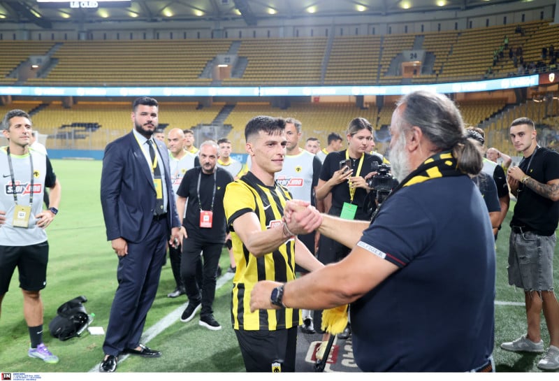 Τρελάθηκε ο Ηλιόπουλος με την πρόκριση! Τι έκανε με τη λήξη του ματς (ΦΩΤΟ)