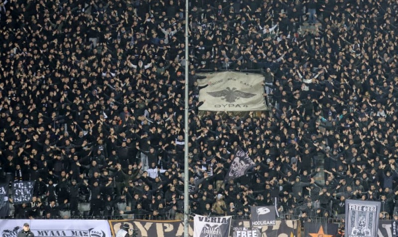 Οι οπαδοί του ΠΑΟΚ