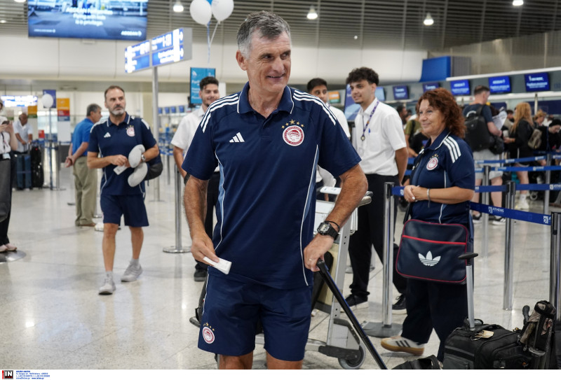 "Πέταξε" για Ιταλία ο Ολυμπιακός - Τα φιλικά με Νάπολι και Ίντερ (ΦΩΤΟ)