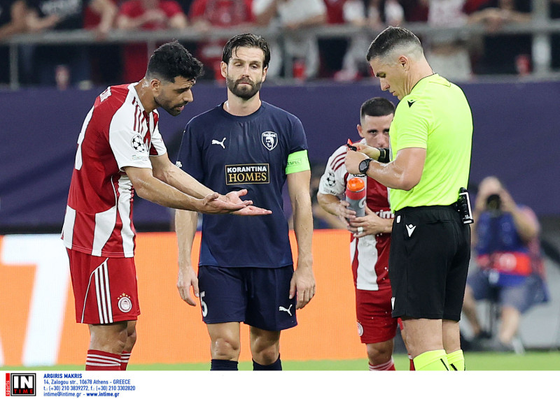 Ολυμπιακός: Η UEFA εξηγεί γιατί η κόκκινη του Ταρέμι έγινε κίτρινη μέσω VAR