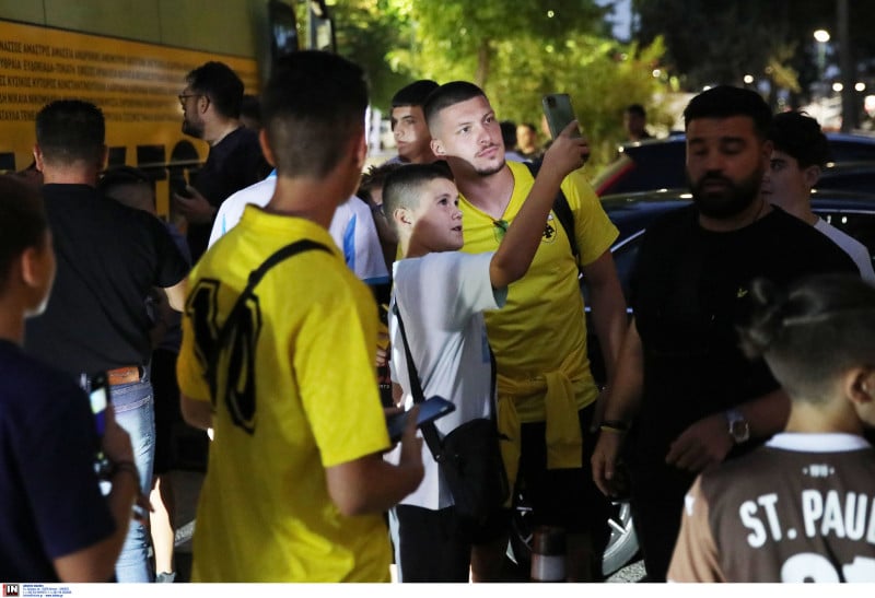 Θερμή υποδοχή για την ΑΕΚ στη Λάρισα