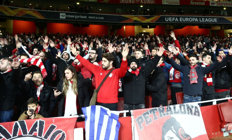 Απαγορευτικό της Αστυνομίας σε φιλάθλους του Ολυμπιακού στην Τρίπολη