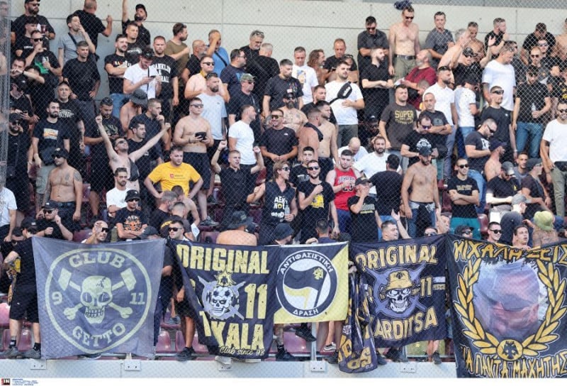Γίνεται Νέα Φιλαδέλφεια η Λάρισα - "Απόβαση" από τον κόσμο της ΑΕΚ (ΦΩΤΟ)