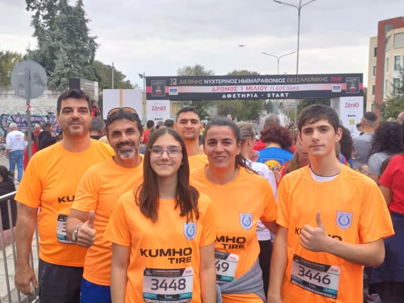 Η Kumho Tire δίπλα στους Αθλητές της Ελπίδας! 13ος Νυκτερινός Ημιμαραθώνιος