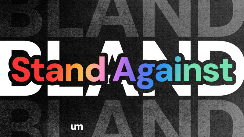 Η UM γιορτάζει την Stand Against Bland Day, μια ημέρα ενάντια στη μονοτονία