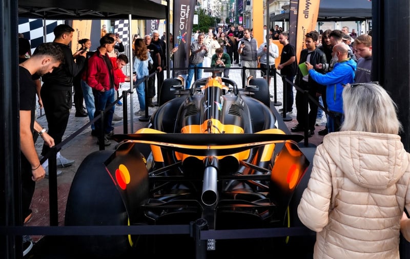 Το showcar της McLaren F1 Team στο Ζάππειο Μέγαρο 8 και 9 Νοεμβρίου