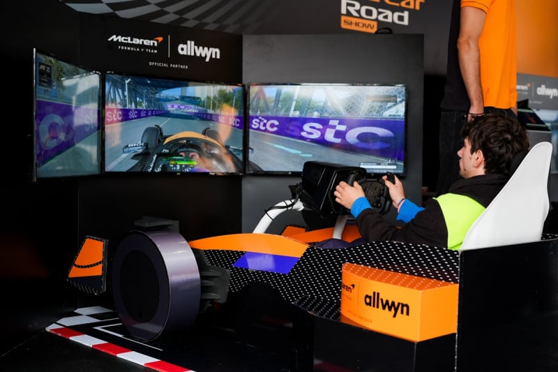 Το showcar της McLaren F1 Team στο Ζάππειο Μέγαρο 8 και 9 Νοεμβρίου