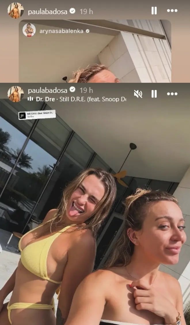 Πάουλα Μπαντόσα: Η πρώην του Τσιτσιπά σε βίντεο-φωτιά με κολάν και όχι μόνο