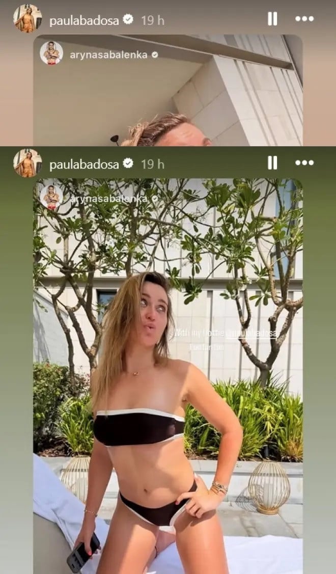 Πάουλα Μπαντόσα: Η πρώην του Τσιτσιπά σε βίντεο-φωτιά με κολάν και όχι μόνο