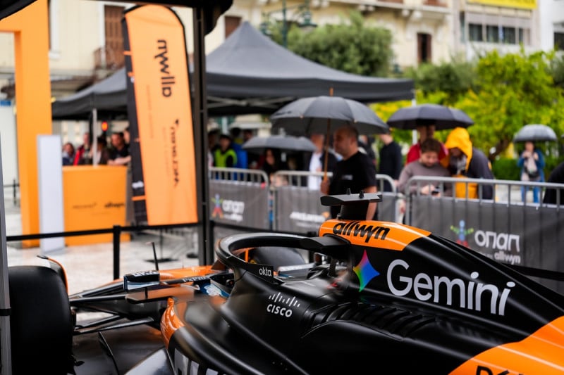 Το showcar της McLaren F1 Team στο Ζάππειο Μέγαρο 8 και 9 Νοεμβρίου