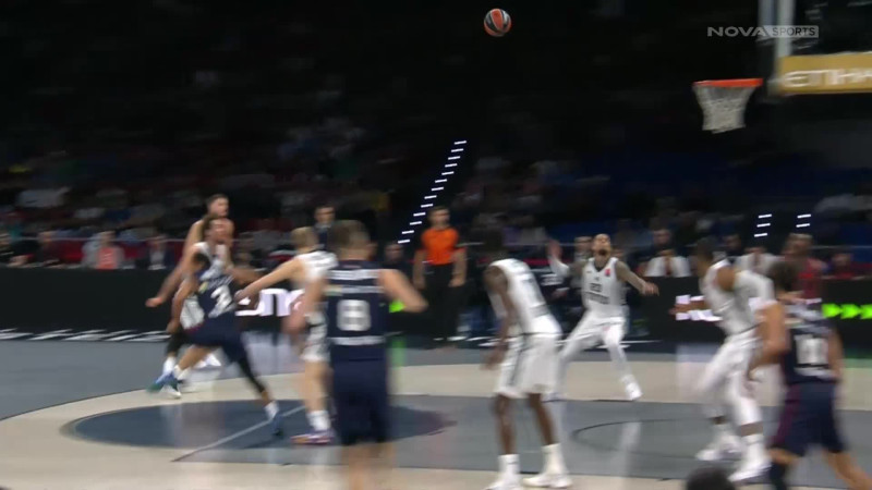 No look alley oop ασίστ του Νόουελ (ΒΙΝΤΕΟ)