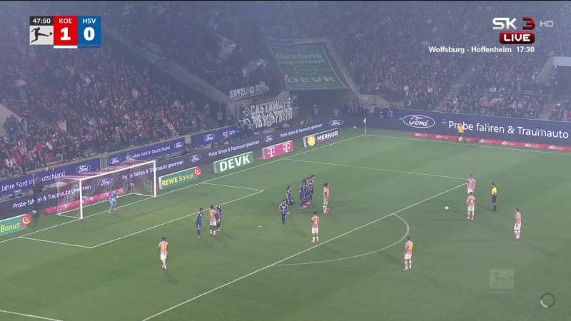 Γκολάρα με απευθείας φάουλ του Κάιντς (ΒΙΝΤΕΟ)