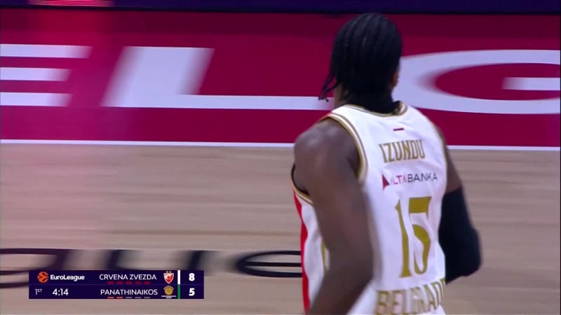 Τρομερό κάρφωμα με το αριστερό χέρι ο Ιζούντου (ΒΙΝΤΕΟ)