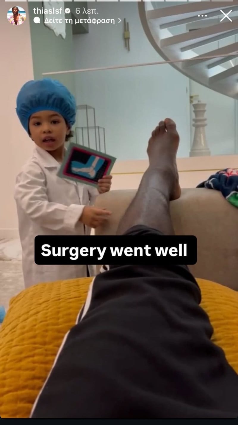 Λεσόρ: «Η επέμβαση πήγε καλά» (ΦΩΤΟ)