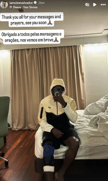 Μήνυμα Ζίνι μετά τον τραυματισμό του: "Τα λέμε σύντομα..."