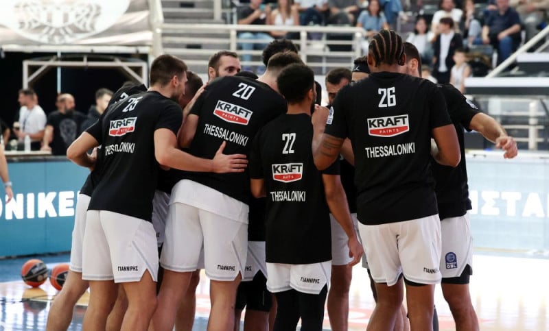 Oι παίκτες του ΠΑΟΚ