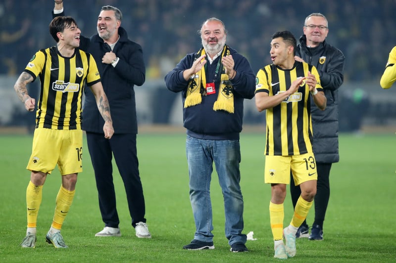 Μεγάλο πάρτι στην OPAP Arena για την επική πρόκριση με Ηλιόπουλο (ΒΙΝΤΕΟ)