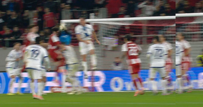 Το πέναλτι που ζητά ο Ολυμπιακός στο 90+11’ - Έξαλλος ο Μπιανκόν (ΦΩΤΟ)