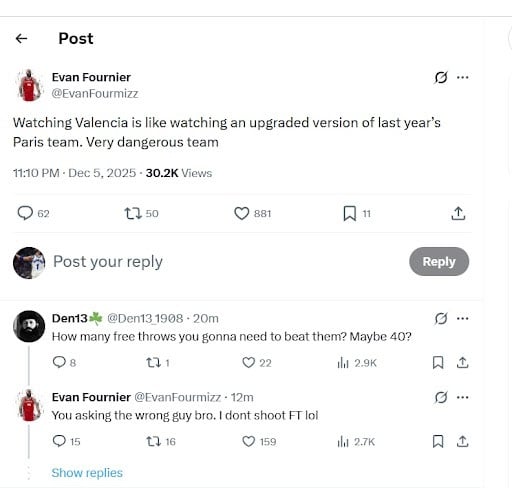 Άνοιξε διάλογο με οπαδό του ΠΑΟ ο Φουρνιέ - Η Βαλένθια και οι... βολές