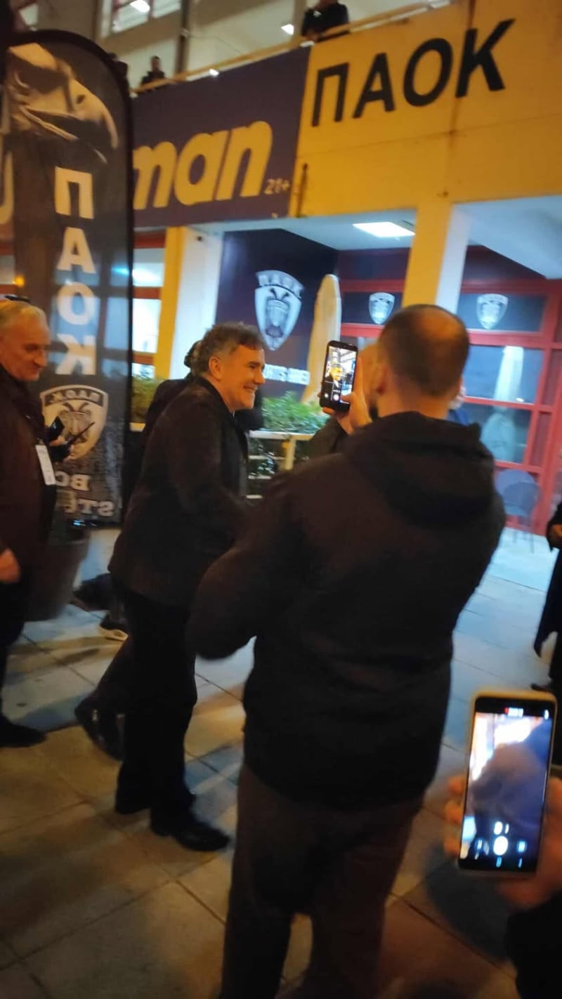 Η πρώτη εμφάνιση Μυστακίδη στον ΠΑΟΚ - Έφτασε στο γήπεδο! (ΦΩΤΟ)