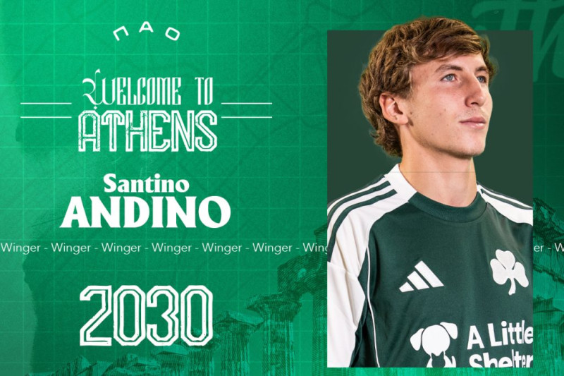 Οριστικό: Ανακοίνωσε τον Αντίνο ο ΠΑΟ - Ποιο νούμερο πήρε, πόσο υπέγραψε