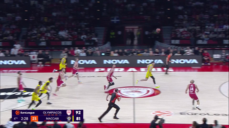 Ο… σερβιτόρος Εβάν Φουρνιέ - Οι 9 ασίστ του Γάλλου με τη Μακάμπι (ΒΙΝΤΕΟ)