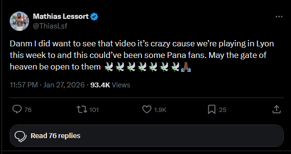 Λεσόρ για το δυστύχημα στη Ρουμανία: "Θεέ μου, δεν ήθελα να δω το βίντεο"