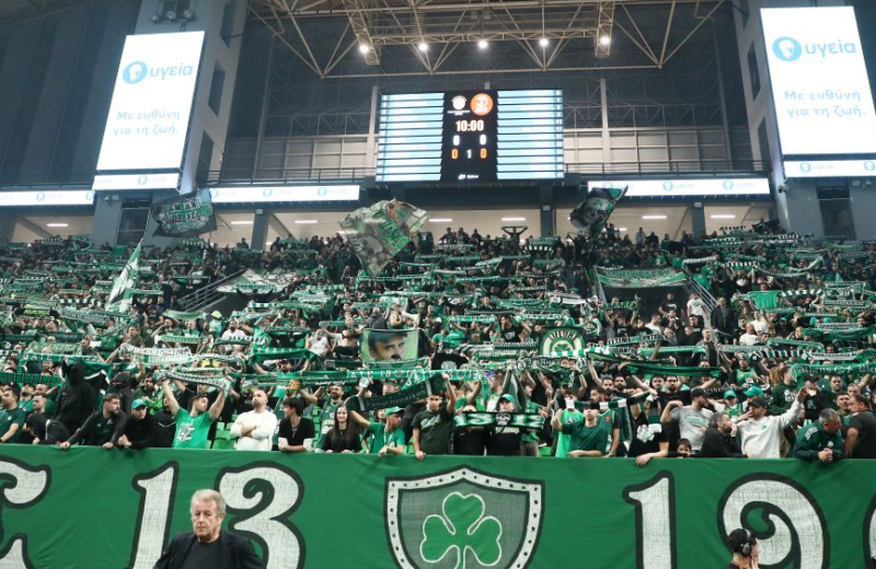 Αποθέωση της έδρας του Παναθηναϊκού από Ουεμπανιάμα! 