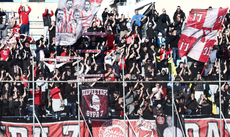 Οι οπαδοί του Ολυμπιακού