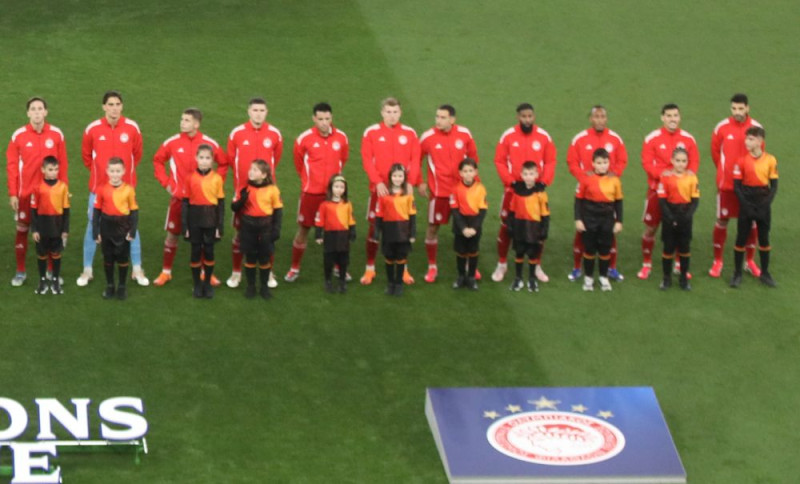 Οι παίκτες του Ολυμπιακού