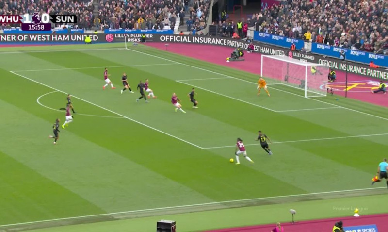 Ψυχωμένη Γουέστ Χαμ – 3άρα με Σάντερλαντ και αναπνέει καλύτερα (ΒΙΝΤΕΟ)