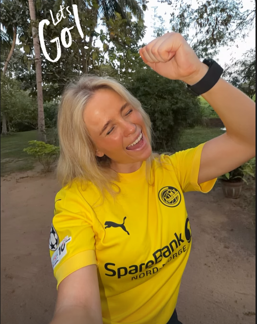 Η Νορβηγίδα που πανηγύρισε την πρόκριση της Μπόντο Γκλιμτ (ΦΩΤΟ)