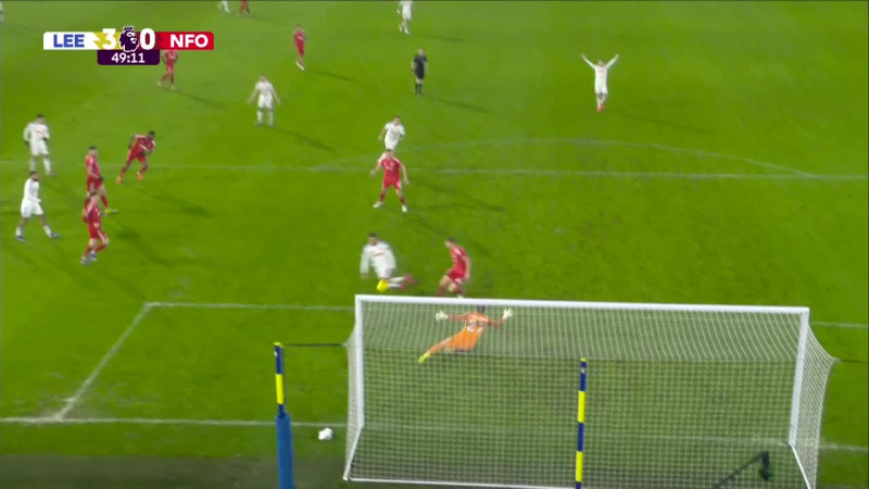 Γκολ με το στήθος από τον Κάλβερτ-Λιούιν κόντρα στη Νότιγχαμ (ΒΙΝΤΕΟ)