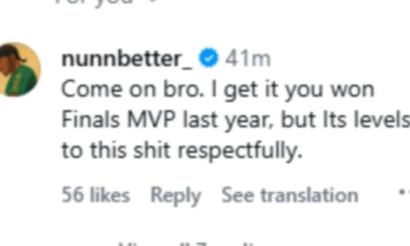 Άναψε... φωτιές ο Ναν με μήνυμα για τον Χέιζ-Ντέιβις!