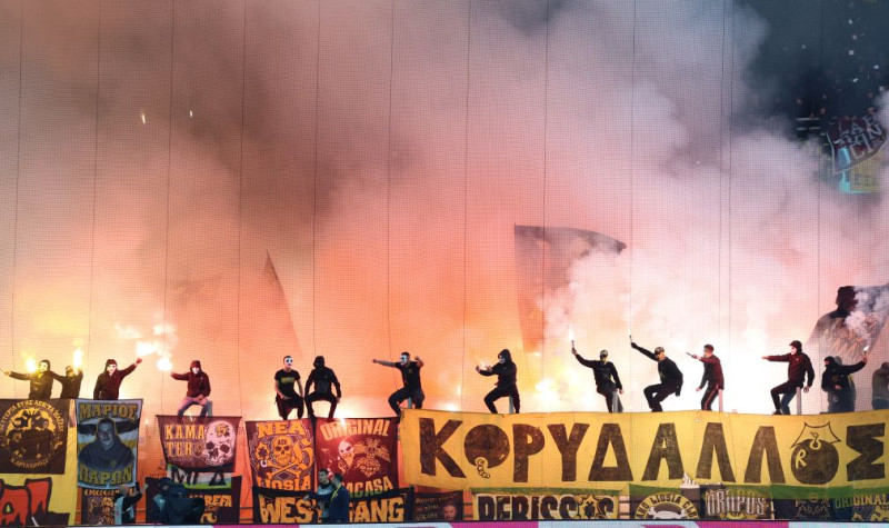 Οι οπαδοί της ΑΕΚ