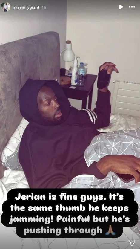 Η αποκάλυψη της συζύγου του Γκραντ για τον τραυματισμό του! (ΦΩΤΟ)