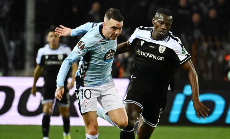 Φάση από το ματς της Τούμπας