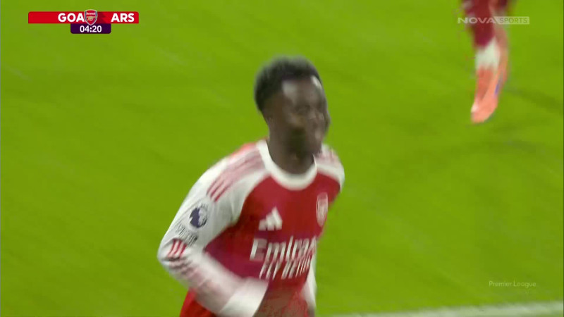 Συστημένη ασίστ του Ράις στον Σάκα (ΒΙΝΤΕΟ)