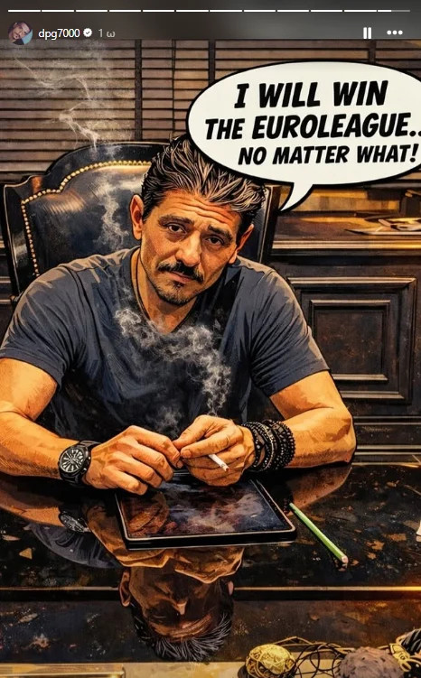 Γιαννακόπουλος: "Θα κατακτήσω τη Euroleague ό,τι και να γίνει" (ΦΩΤΟ)