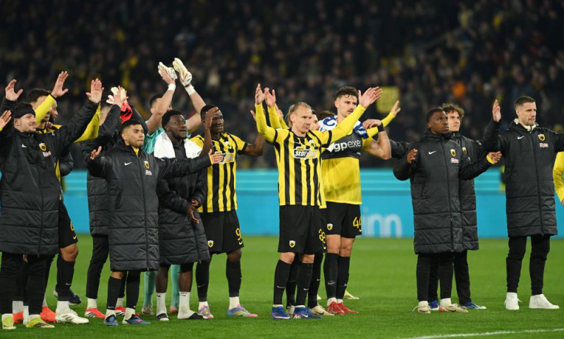 Οι παίκτες της ΑΕΚ