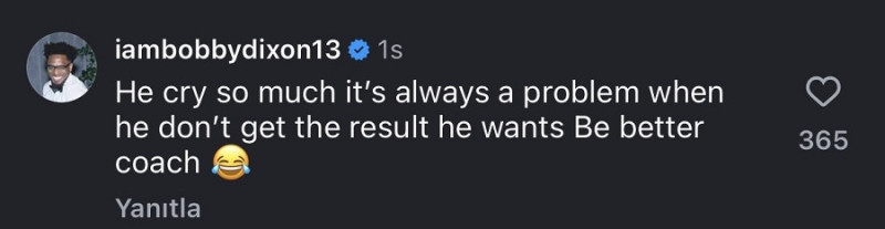 "Έκραξε" Αταμάν ο Ντίξον: "Κλαίει πολύ, να γίνει καλύτερος προπονητής" (Vd)