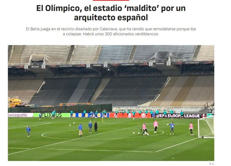 Περιμένουν "κόλαση" για Μπέτις: "Το γήπεδο που... καταράστηκε ένας Ισπανός"