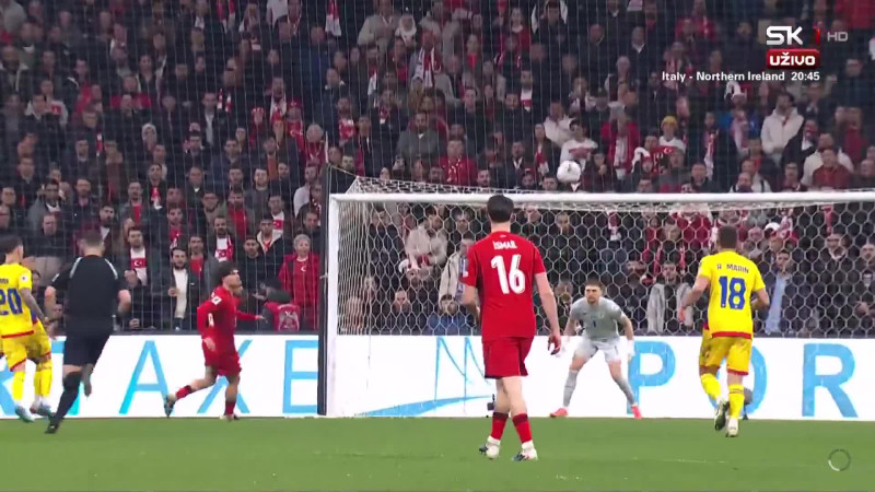 Απίθανη ασίστ του Γκιουλέρ στο Τουρκία - Ρουμανία (ΒΙΝΤΕΟ)