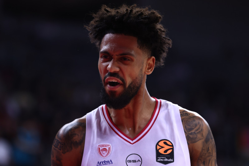 Ο Ντόρσεϊ σε ματς του Ολυμπιακού