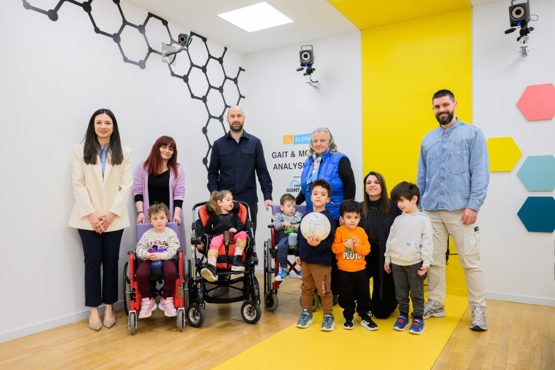 Novibet: Το Giant Heart αναβαθμίζει το Κέντρο Ανάλυσης Βάδισης και Κίνησης