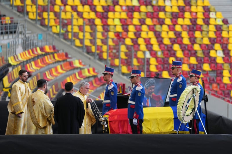Το τελευταίο «αντίο» στον Μιρτσέα Λουτσέσκου