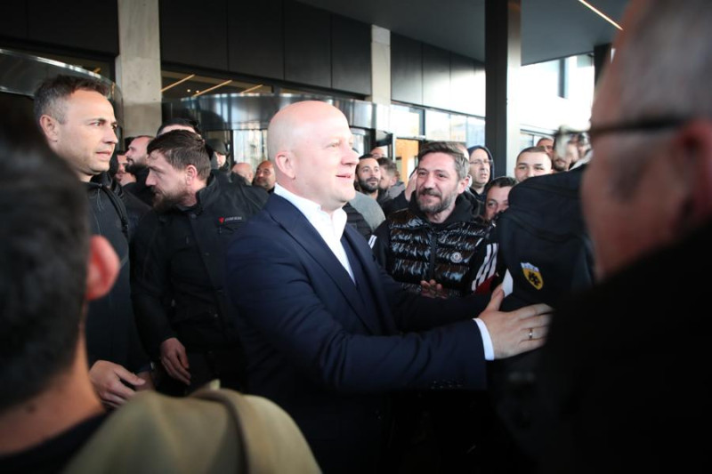 Στο ξενοδοχείο της ΑΕΚ ο κόσμος - "Ντόπες" πριν τον Ολυμπιακό (ΦΩΤΟ)