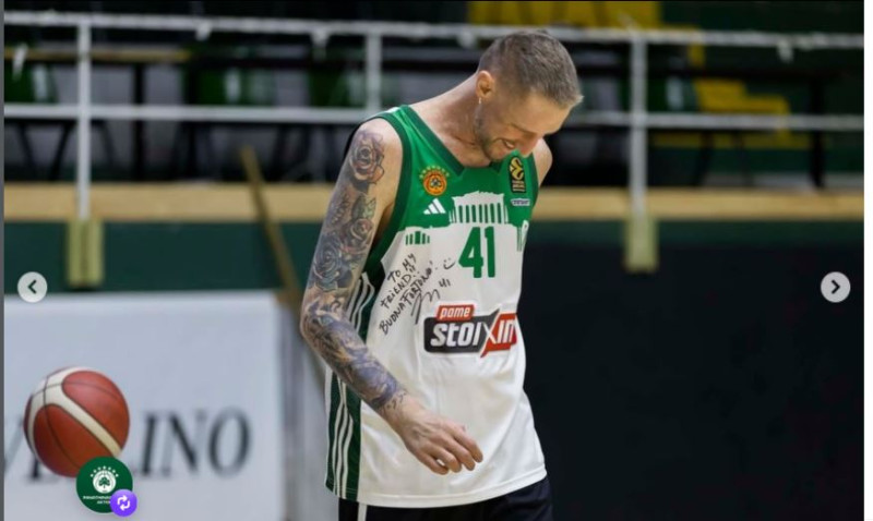 Με φανέλα του Παναθηναϊκού προπονήθηκε ο Πολονάρα - Ποιός του την έδωσε!